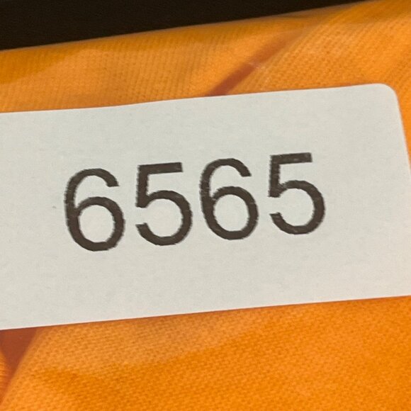 Nike Kids Dri-Fit Loose Fit Training Shorts L Orange Elastic Waist - Picture 9 of 9